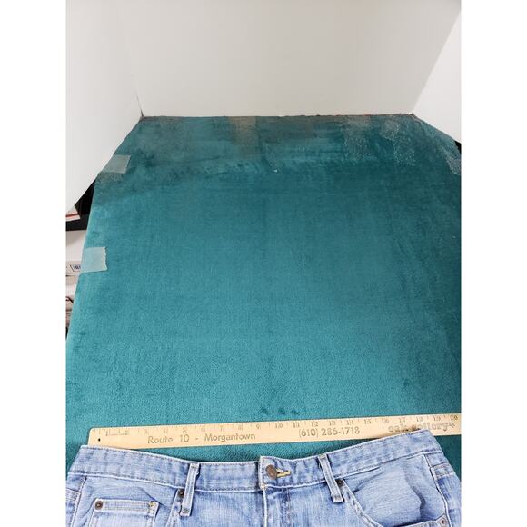 Mossimo Jeans Size 14 Womens Blue Stretch Denim Pants Mid Rise Boyfriend Crop - Picture 8 of 11